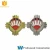 Import Custom luxury crown military army 3d antique rose gold plating crown Lapel Pins medal badge from China