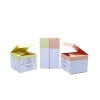 Custom Luxury Face Skin Care Cream 30ml 50ml 100ml glass cosmetic bottle and jar packing paper box for cosmetic packing