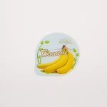 Custom made embossing yogurt cup aluminum foil container paper lid