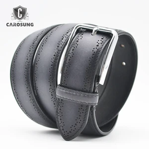 Custom mens cowboy belt in genuine leather