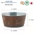 Import Custom Natural Birch Bark Covered metal Iron Pots For Plants With Plastic Liner from China