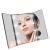 Import Custom pink cosmetic mirror led manufacturer travel fold makeup mirror with lights from China