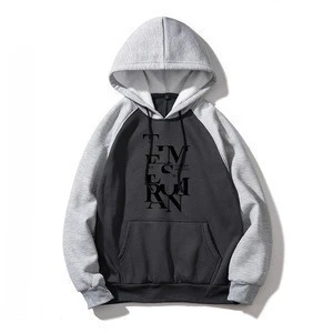 Custom Printed Own Brand Hoody For Boy Oversize Long Sleeves Fleece Cotton Hoodies Sweatshirts