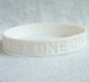 Custom size silicone bracelet multiple color dembossed logo high quality fast shipping