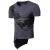 Import custom spliching mens tshirts business clothing apparel for men from China