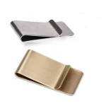 Custom Stamping Metal Clip Metal Waist Clip Credit Card Holder Stainless Steel Money Clip