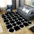 Import Custom various different pattern carpet 3d printed living room from China