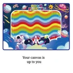 Customized Eco-friendly Kids Educational Toys Drawing Aqua Doodle Mat, Magic Water Doodle Mat