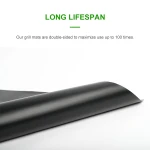Customized Heat Resistant Non Stick Large Barbecue Mats BBQ Grill Mat