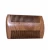 Import Customized Logo highest quality wood double sided sandalwood beard wooden comb from China