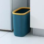Customized LOGO Plastic 13L Trash Can Dust Bin Garbage Waste Bins