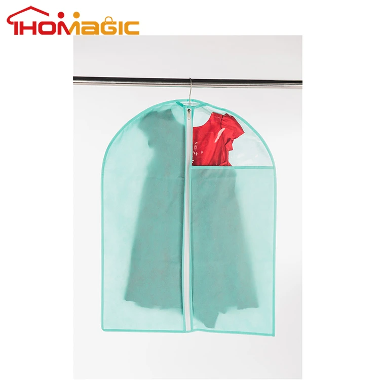 customized logo premium personalised waterproof clothing zipper garment bag