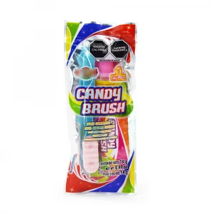 Customized wholesale private label drink toothbrush candy jelly