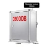 DBOODB  Wall-mounted wholesale high quality stainless steel mailbox metal mailbox