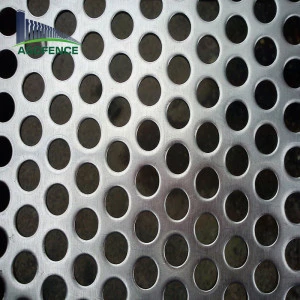 decorative galvanized stainless steel aluminum perforated metal sheet