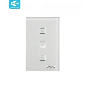 Digital Wireless Remote Control Wall Switch for Curtains or Roller Blinds