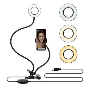 Dihao tech Customized LED Light Portable LED Light Beauty light Makeup Photography Flash Camera Bright lamp for mobile phone