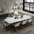 Import dining table set marble dining tables dining set table from China