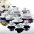 Import Dinner Set Plate Ceramic Porcelain Floral Design Luxury Cheap Wholesale Dishes White 36PCS Plates Sets Dinnerware from China