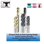 distributor side milling end mill bits for special alloy