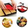 DIY Baking silicone waffle mold,Home handmade silicone waffle mold,FDA LFGB silicone waffle mold