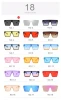 DOISYER 2020 luxury vintage female sun glasses oversized candy color shades sunglasses women