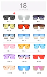 DOISYER 2020 luxury vintage female sun glasses oversized candy color shades sunglasses women