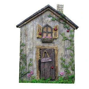Dollhouse FAIRY GARDEN - Ladybug Fairy Door - Accessories
