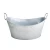 Import Domestic galvanized iron metal ice bucket ship shape ice bucket / Cooler / Cubes / Holder from China