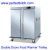 Import Double Doors Electric Food Warmer Trolley /Hospital Food Warming Trolley from China