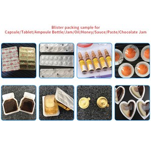 DPP-140 GMP and CE approved pharmaceutical automatic capsule blister packing machine