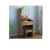 Import dresser with chair and mirror makeup organizer furniture from China