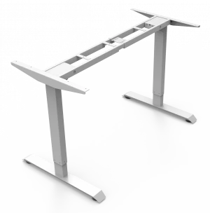 Dual motor computer desks 2 segments inversion ergonomic motorized electric adjustable Table  sit stand desk  frame