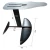 Import E SUP Adult stand inflatable paddle board surfboard for outdoor sports water sport hydrofoil surfboard suitable for professional from China