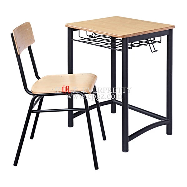 Easy Install Classroom Furniture Student Desk Chair