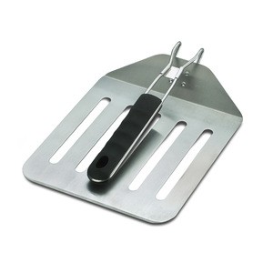 Easy storage Stainless Steel Folding Pizza  Peel witn TPR Handle Factory Outlet