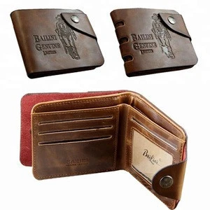 Ebay best selling baellery wallets and bags fashion minimalist slim leather mens wallet money clip purse for sale