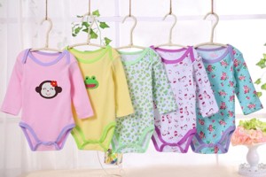 Eco-Friendly cute baby jumpsuit cheap custom designer clothes china wholesale kids clothing