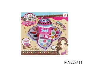 Eco-friendly kids safe makeup sets children cosmetic toy