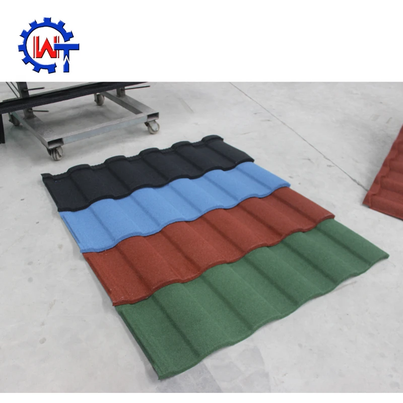 ecofriendly 7 waves bond roof tiles for promotion