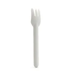 EcoNewLeaf Custom Biodegradable CPLA Cutlery Compostable Disposable Spoon Fork Knife for Food Use