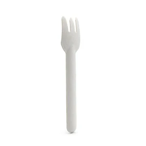 EcoNewLeaf Custom Biodegradable CPLA Cutlery Compostable Disposable Spoon Fork Knife for Food Use
