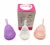 Economical Medical-Grade Silicone Menstrual Cups Silicone Sterilizing Cup  for Feminine Hygiene Protection