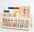 Import Educational Math wooden counting frame learning toy for kids from China