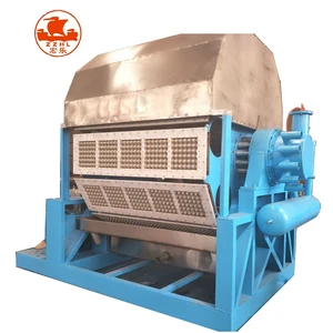 Egg Tray Making Production Line / waste Paper Pulp Egg Tray Machine