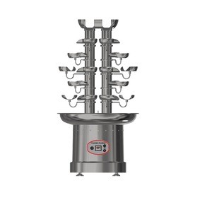 Electric food grade detachable tower and tier 6 layers Commercial Chocolate Fountain
