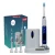Import Electric toothbrush for kids with UV sanitizer  can brush teeth quickly and throughly from China