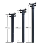 ELITA ONE Carbon Fiber Seat Post  Road/Mtb bike Seatpost 135g UD Matte Titanium screws 27.2 30.8 31.6mm*300 350 400mm