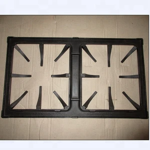 enamel cast iron gas stove pan support, gas cooker parts