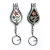 Import enamel nail clipper key chain bottle opener from China